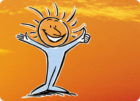 Die Sonne liefert kostenlose und umweltfreundliche Wärme frei Haus.
