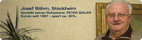 Josef Boehm, Stockheim
