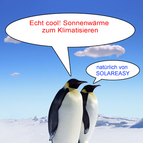 Solareasy Solare Kühlung Pinguine